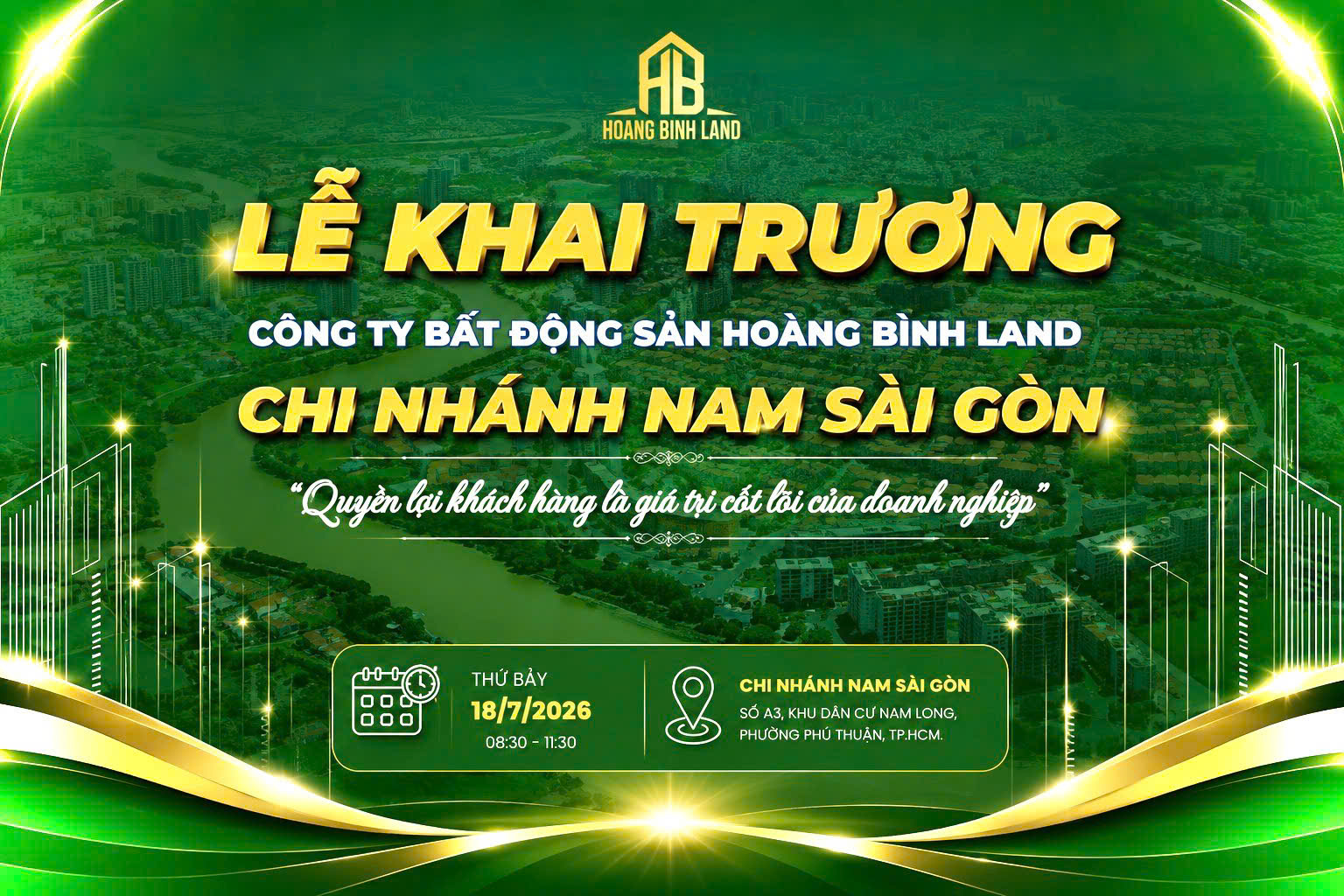 KHAI TRƯƠNG CHI NHÁNH NAM SÀI GÒN - MỞ RA HÀNH TRÌNH, KỶ NGUYÊN MỚI